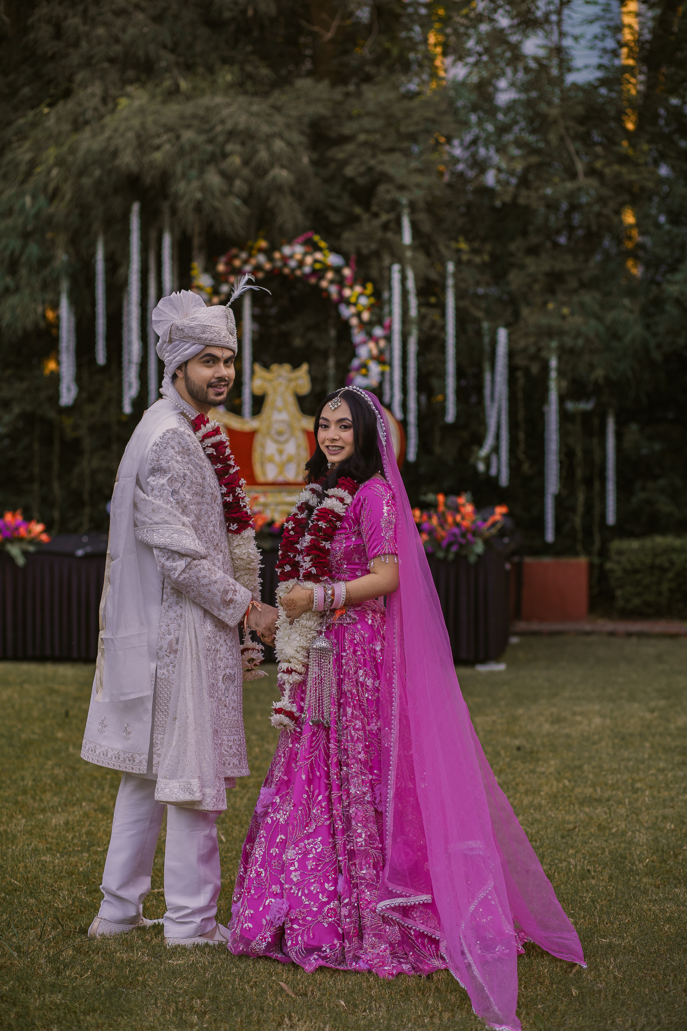 Couple photographed at Unwind Resort